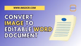 title text How to convert image editable text in microsoft word? blog with icon